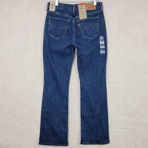 Levi's NEW Women's 27(4M) Classic‎ Mid Rise Medium Wash Bootcut Denim Blue Jeans